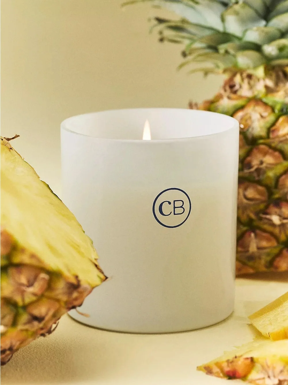 New Anthropologie Capri Blue Coastal Nautical Glass Candle 8 oz